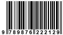 Código de Barras de '.9789876222129.'