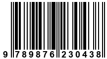 Código de Barras de '.9789876230438.'
