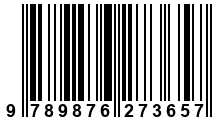 Código de Barras de '.9789876273657.'