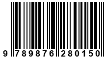 Código de Barras de '.9789876280150.'