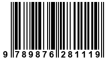 Código de Barras de '.9789876281119.'
