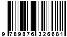 Código de Barras de '.9789876326681.'