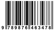 Código de Barras de '.9789876463478.'