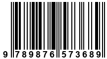 Código de Barras de '.9789876573689.'