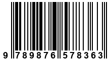 Código de Barras de '.9789876578363.'