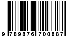 Código de Barras de '.9789876700887.'