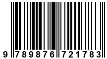 Código de Barras de '.9789876721783.'