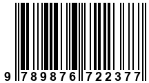Código de Barras de '.9789876722377.'
