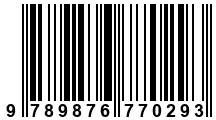 Código de Barras de '.9789876770293.'