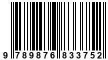 Código de Barras de '.9789876833752.'