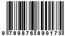 Código de Barras de '.9789876890175.'