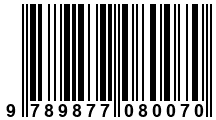 Código de Barras de '.9789877080070.'