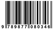 Código de Barras de '.9789877080346.'