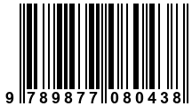 Código de Barras de '.9789877080438.'