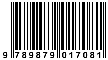 Código de Barras de '.9789879017081.'