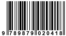 Código de Barras de '.9789879020418.'