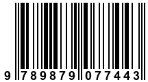 Código de Barras de '.9789879077443.'