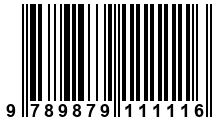 Código de Barras de '.9789879111116.'