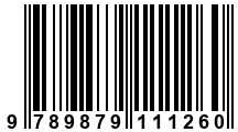 Código de Barras de '.9789879111260.'