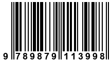 Código de Barras de '.9789879113998.'