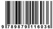Código de Barras de '.9789879116036.'