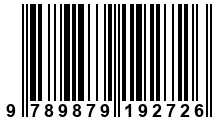 Código de Barras de '.9789879192726.'
