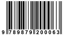 Código de Barras de '.9789879200063.'
