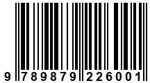 Código de Barras de '.9789879226001.'