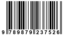 Código de Barras de '.9789879237526.'