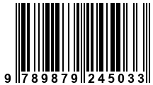 Código de Barras de '.9789879245033.'