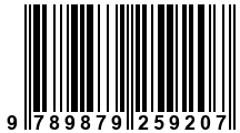 Código de Barras de '.9789879259207.'