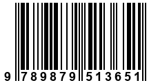 Código de Barras de '.9789879513651.'