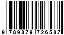 Código de Barras de '.9789879726587.'
