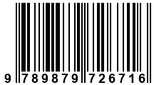 Código de Barras de '.9789879726716.'
