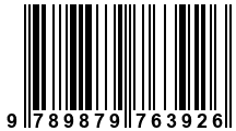 Código de Barras de '.9789879763926.'