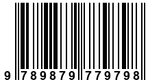 Código de Barras de '.9789879779798.'