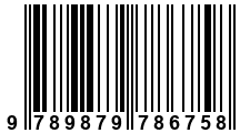 Código de Barras de '.9789879786758.'