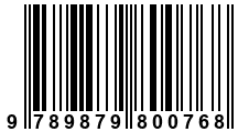 Código de Barras de '.9789879800768.'