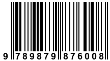 Código de Barras de '.9789879876008.'