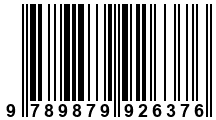 Código de Barras de '.9789879926376.'