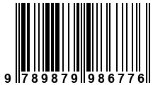 Código de Barras de '.9789879986776.'