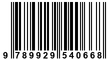 Código de Barras de '.9789929540668.'