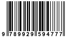 Código de Barras de '.9789929594777.'