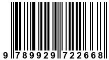Código de Barras de '.9789929722668.'