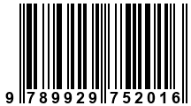 Código de Barras de '.9789929752016.'