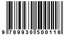 Código de Barras de '.9789930500118.'