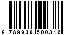 Código de Barras de '.9789930500316.'