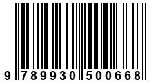 Código de Barras de '.9789930500668.'