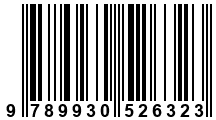 Código de Barras de '.9789930526323.'