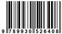 Código de Barras de '.9789930526408.'